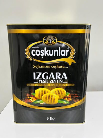 IZGARA YEŞİL ZEYTİN 9 KG MEGA BOY resmi